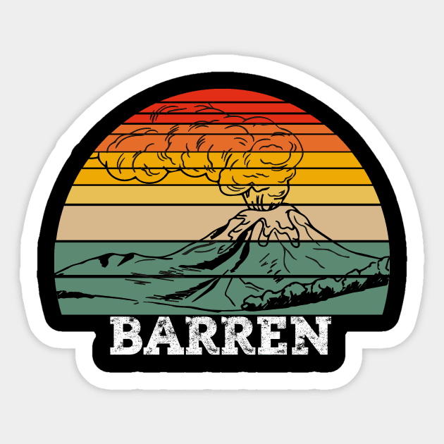 Barren Sticker by Kerlem